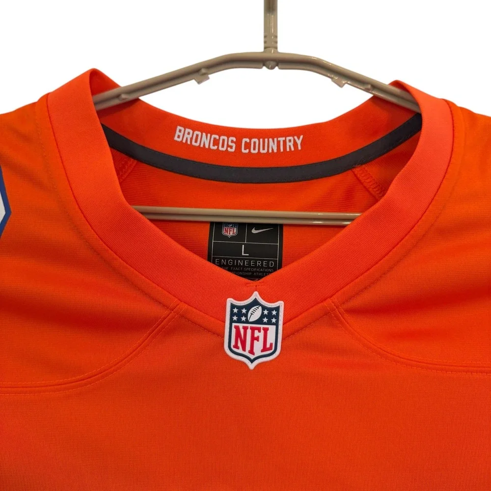 Nike Denver Broncos Randy Gradishar 53 Jersey‎ Mens Large Orange NFL 67NM-0B8M